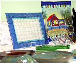 St. Kitts Craft Items On Display