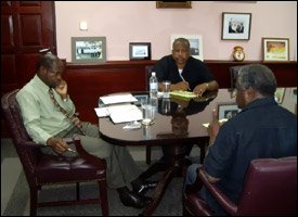 St. Kitts - Nevis PM Holds Crime Meeting