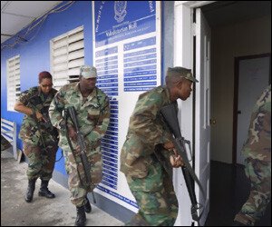 St. Kitts - Nevis Police Training Exercise