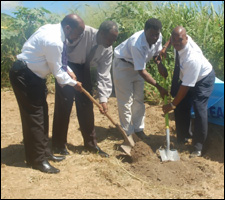 Ground Breaking Ceremony For Teachers' Union Building