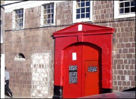 Hanging Order Posted On Prison Door In St. Kitts