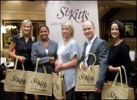 Guests At St. Kitts Tourism Luncheon