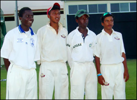 Members Of The Toronto Cricket Academy
