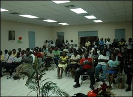 Town Hall Meeting In St. Maarten 2008