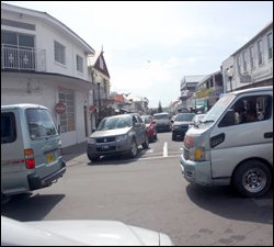 Daily Traffic Jam In Basseterre