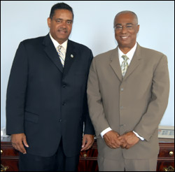 USVI Governor and Nevis Premier