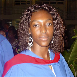 Venisha Pringle - Clarence Fitzroy Bryant College Graduate