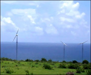 Wind Power Turbines On Nevis Wind Power Turbines On Nevis